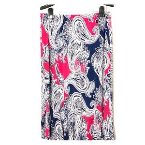 Paisley flowy skirt